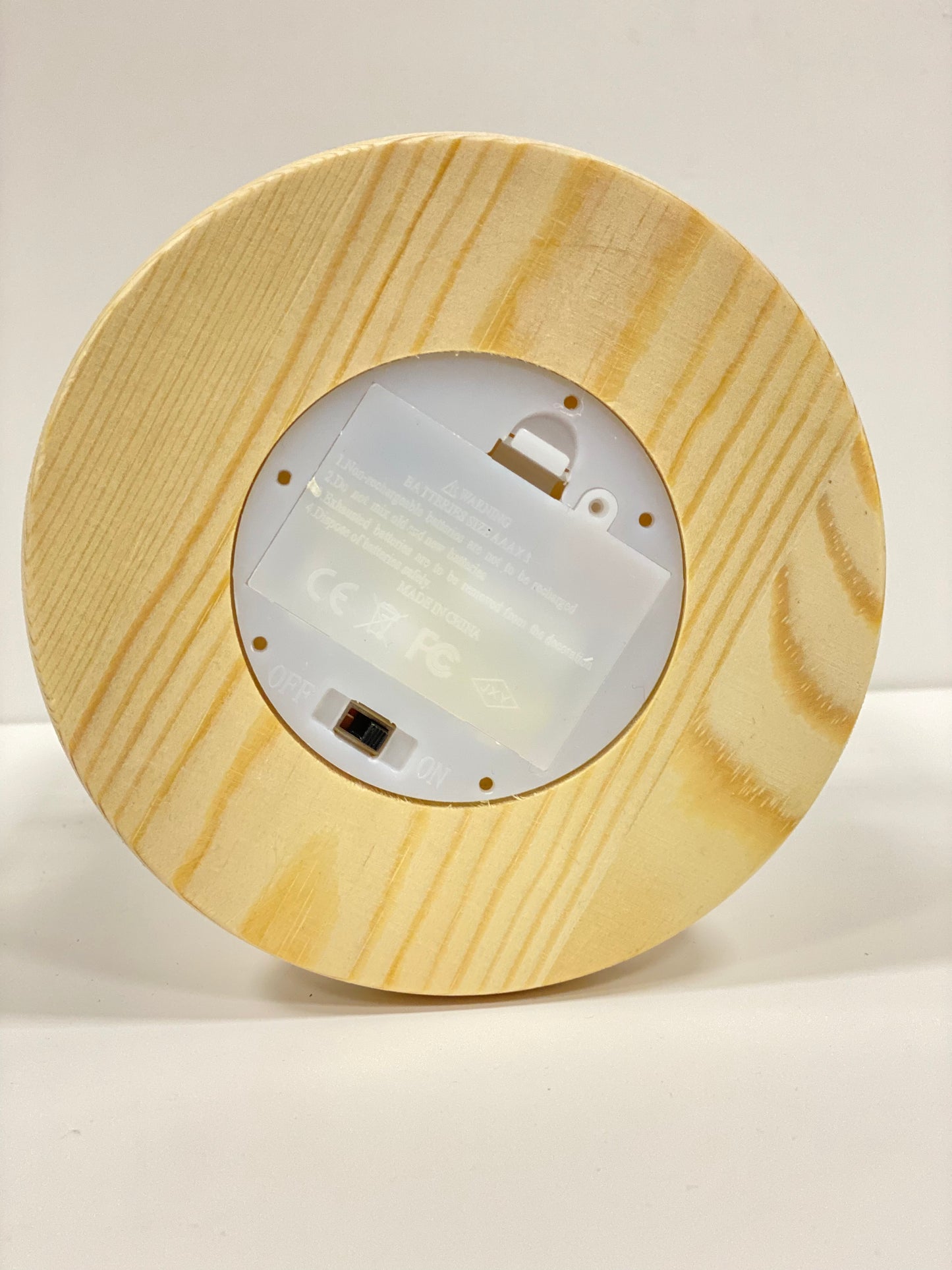 Veilleuse neige glaciale